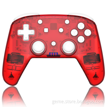 Red Transparent Controller Handle For Nintendo Switch